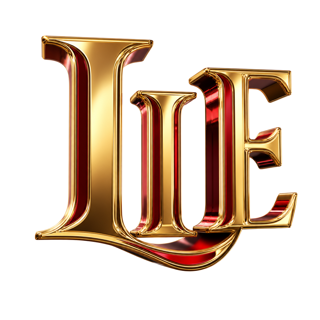Leonard I. Eckhaus 3D monogram logo